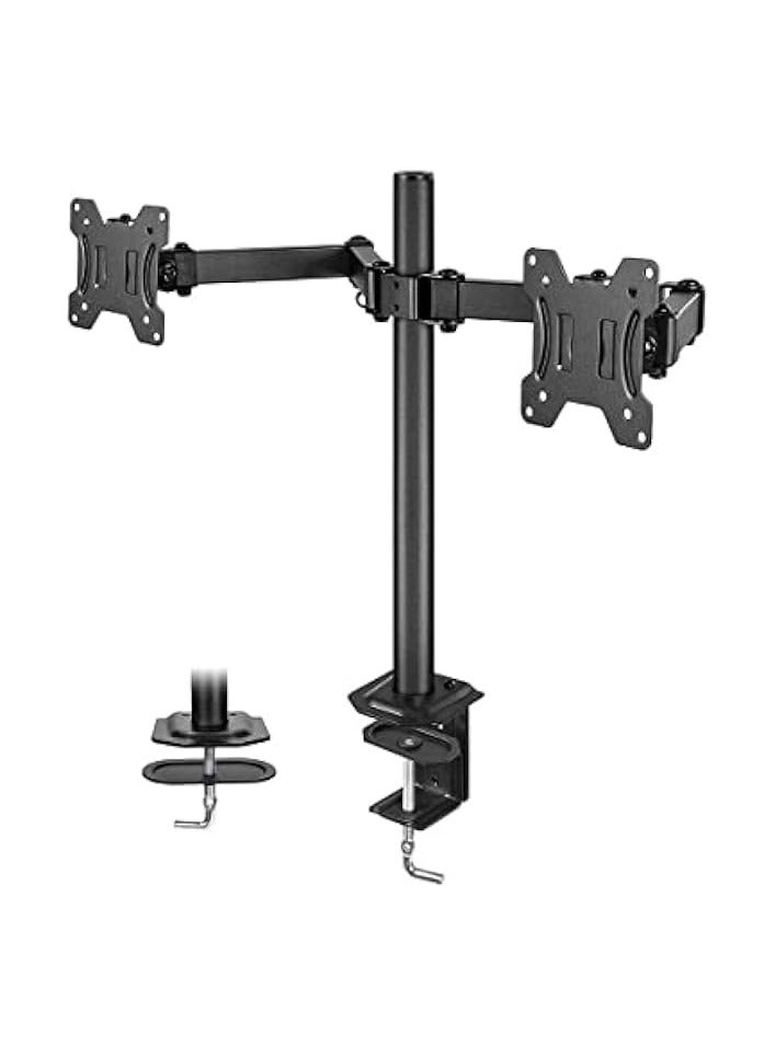 Dual Monitor Mount - 2 Monitors 32 inches 75mm or 100mm