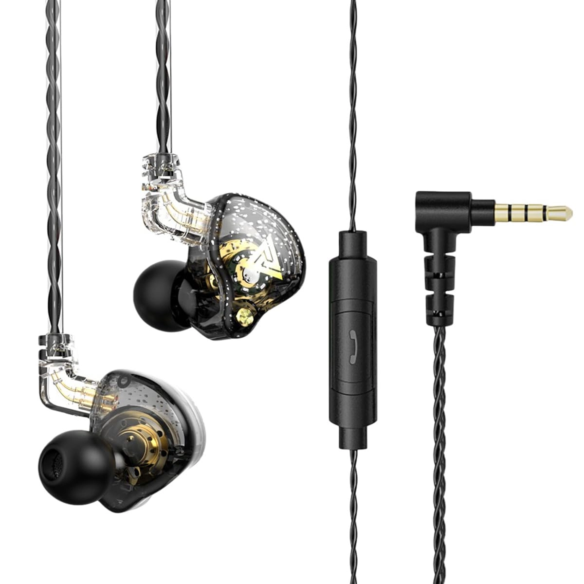 ACOLY Dual Driver In Ear Wired Earphone