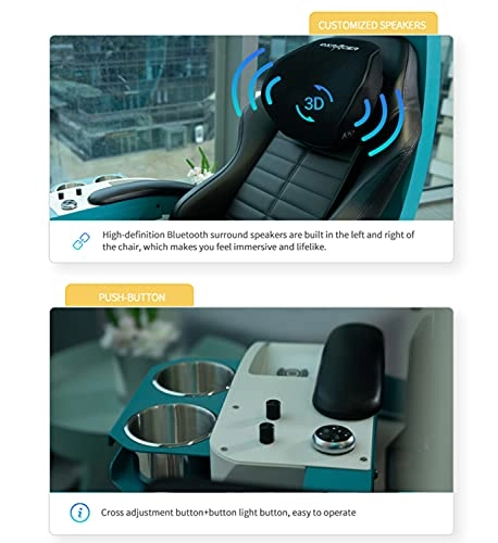 Gaming Chair - PU Leather 125-135x64cm