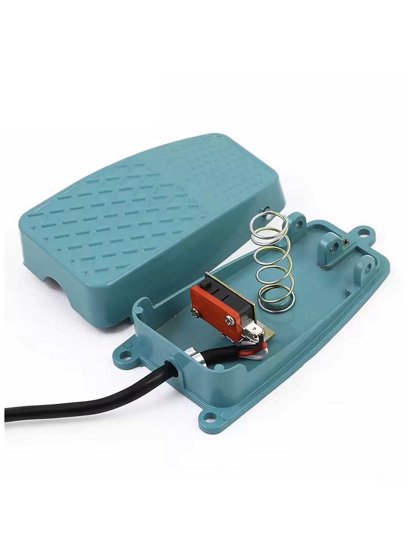 Power Foot Pedal Switch - 10A 250VAC SPDT Momentary