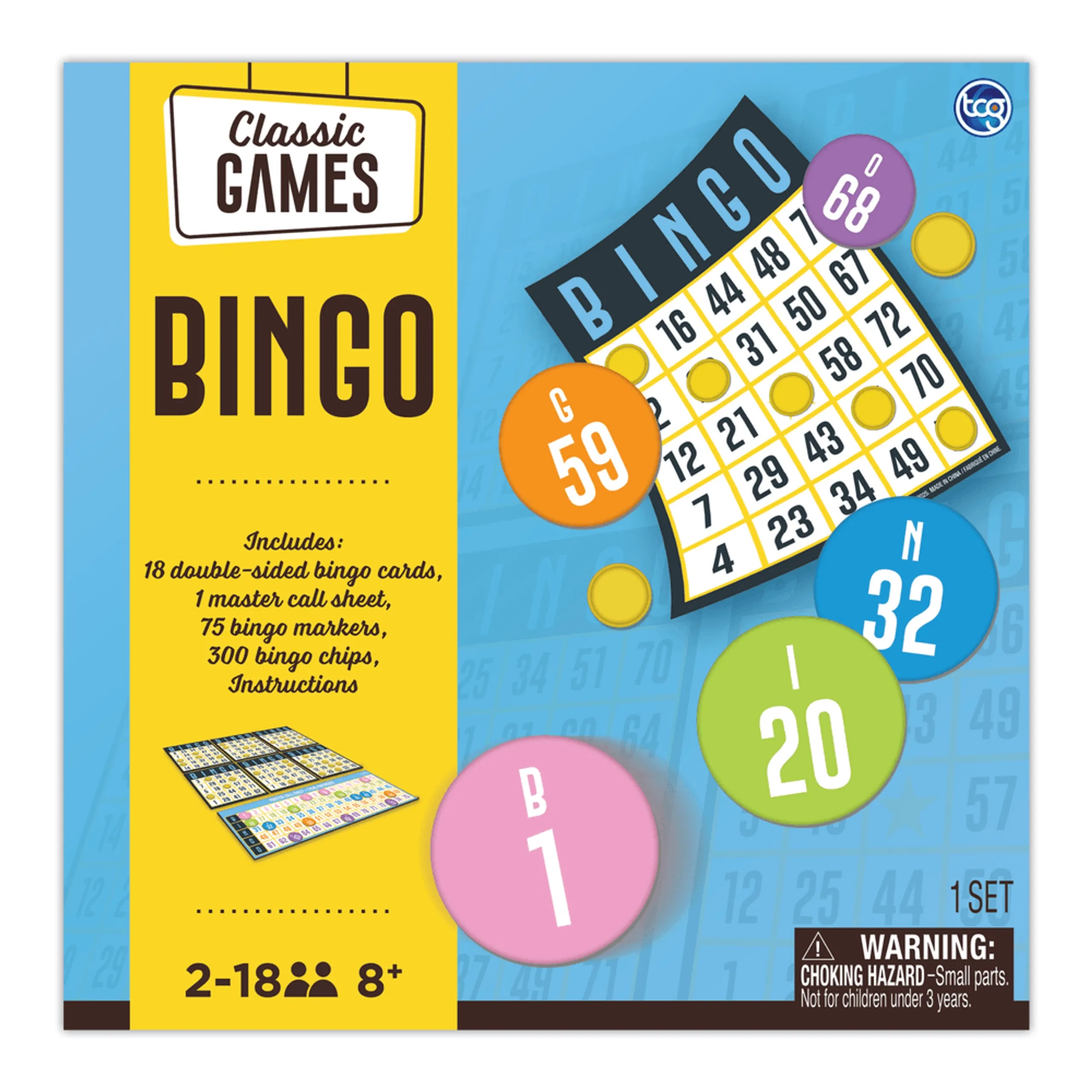 TCG Classic Bingo Game