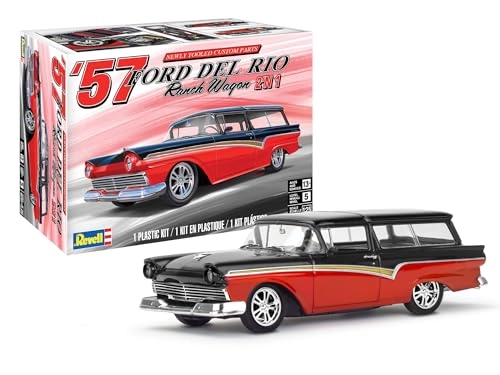 Revell 57 Ford Del Rio Ranch Wagon Model Kit (14548) - 1:25