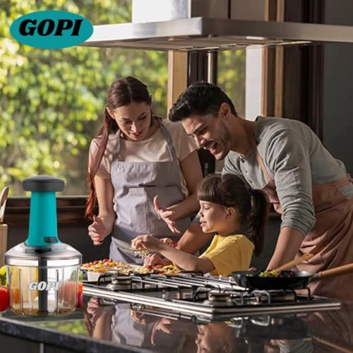 Push Chopper - 0.9 Liters 5-Blade