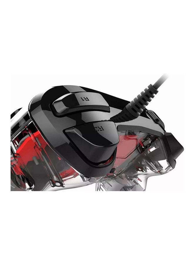 Wired Illuminated Compact Controller (PS4) Red