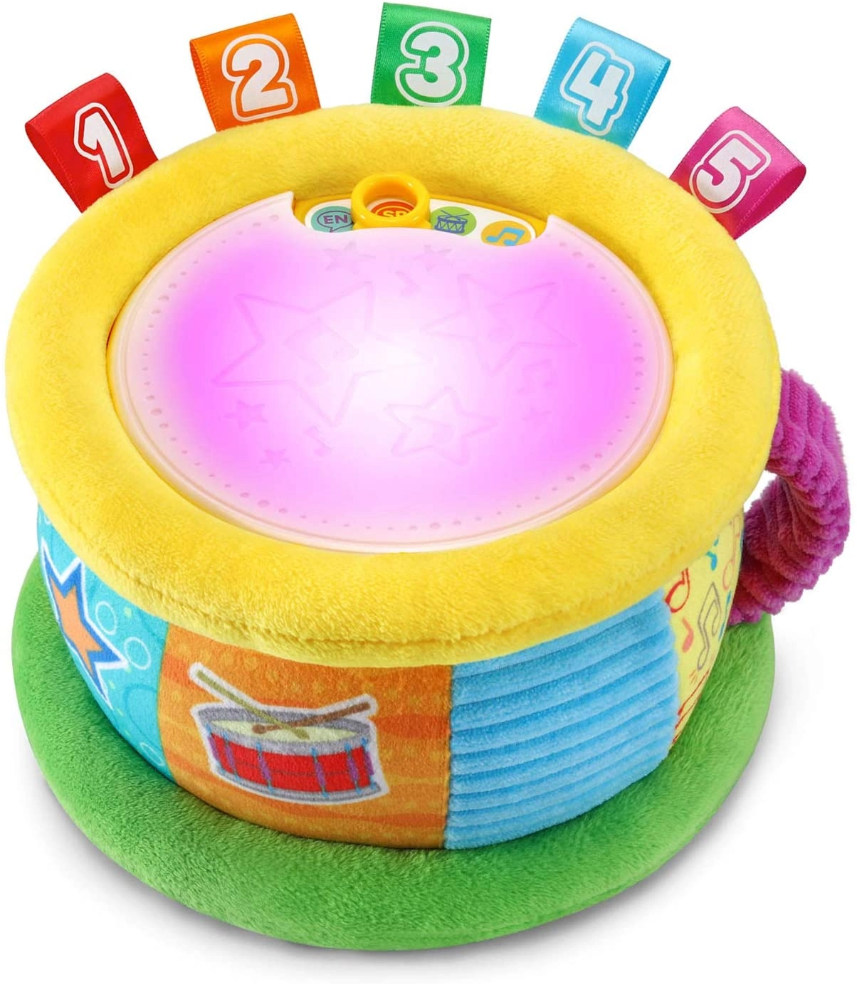 Learn & Groove Bilingual Thumpin' Numbers Drum - 6 months+