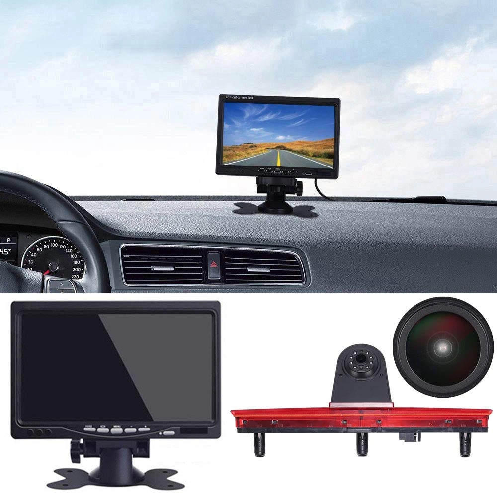 TFT LCD monitor + rear view camera - Night vision 628 x 586