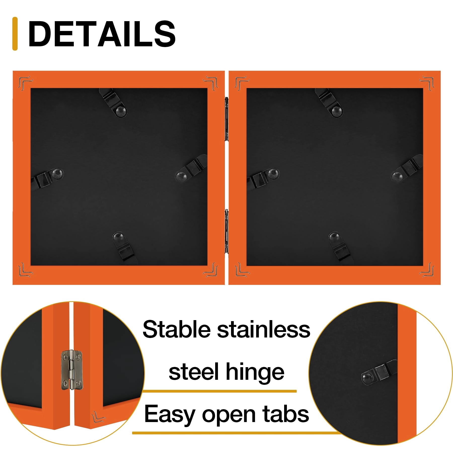 Double Picture Frame - 4x4 2.0 Count