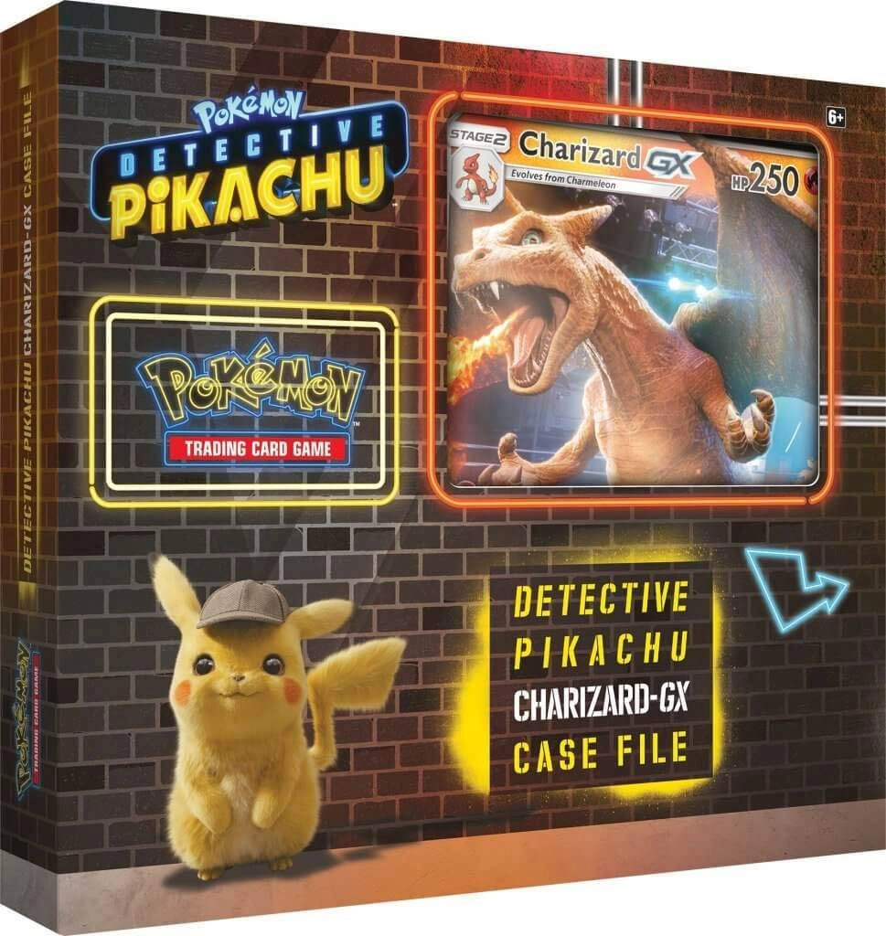 Pokmon Detective Pikachu Charizard-GX Case File - 46pcs
