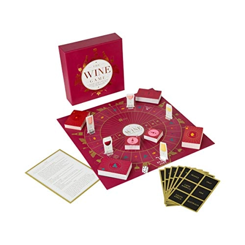 Wine Themed Trivia Board Game - English 18+