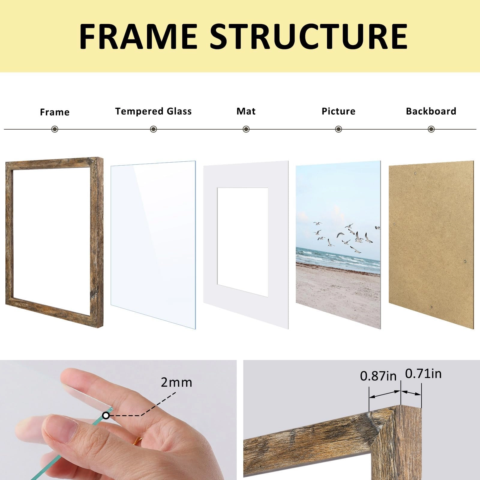 16x20 Frames Display