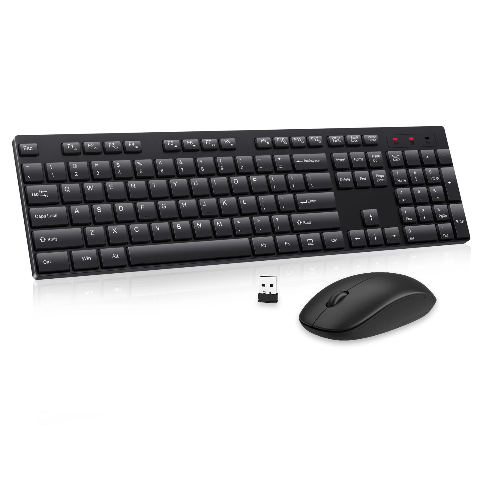 Keyboard and Mouse Combo - QWERTY Wireless