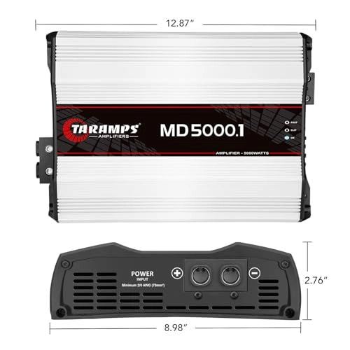 MD 5000.1 - Class D Single channel 5000 Watts