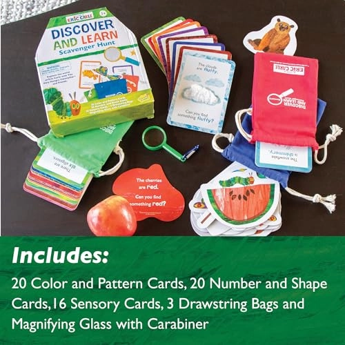 World of Eric Carle Discover & Learn Toddler Scavenger Hunt Game - Ages 3 and up