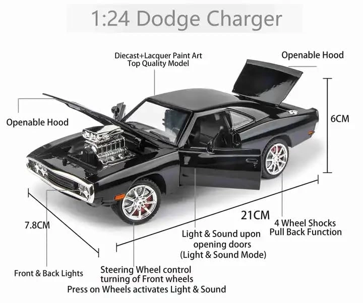 Dodge Challenger SRT - 1:24