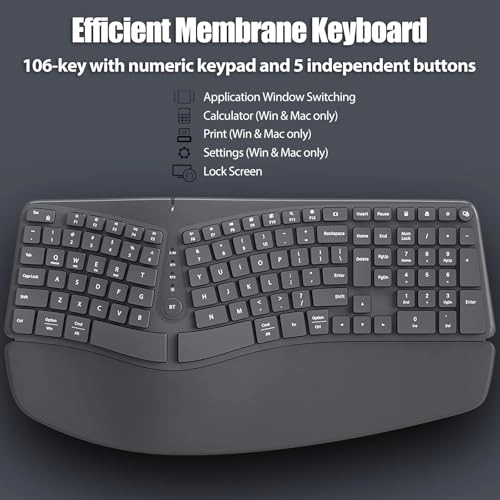 Split Ergonomic Keyboard - Wired/Wireless