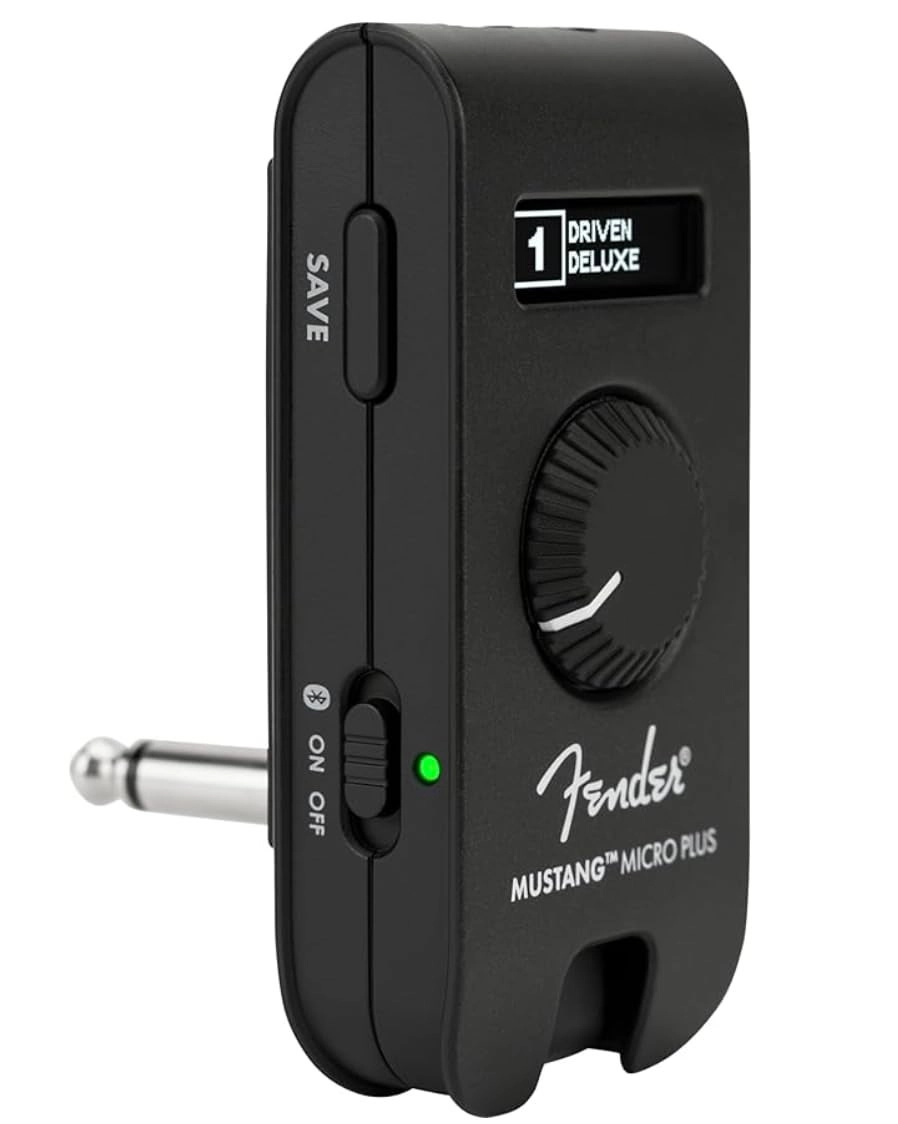 Fender Mustang Micro Plus - Bluetooth Audio Streaming 50 Amp and Effects Models