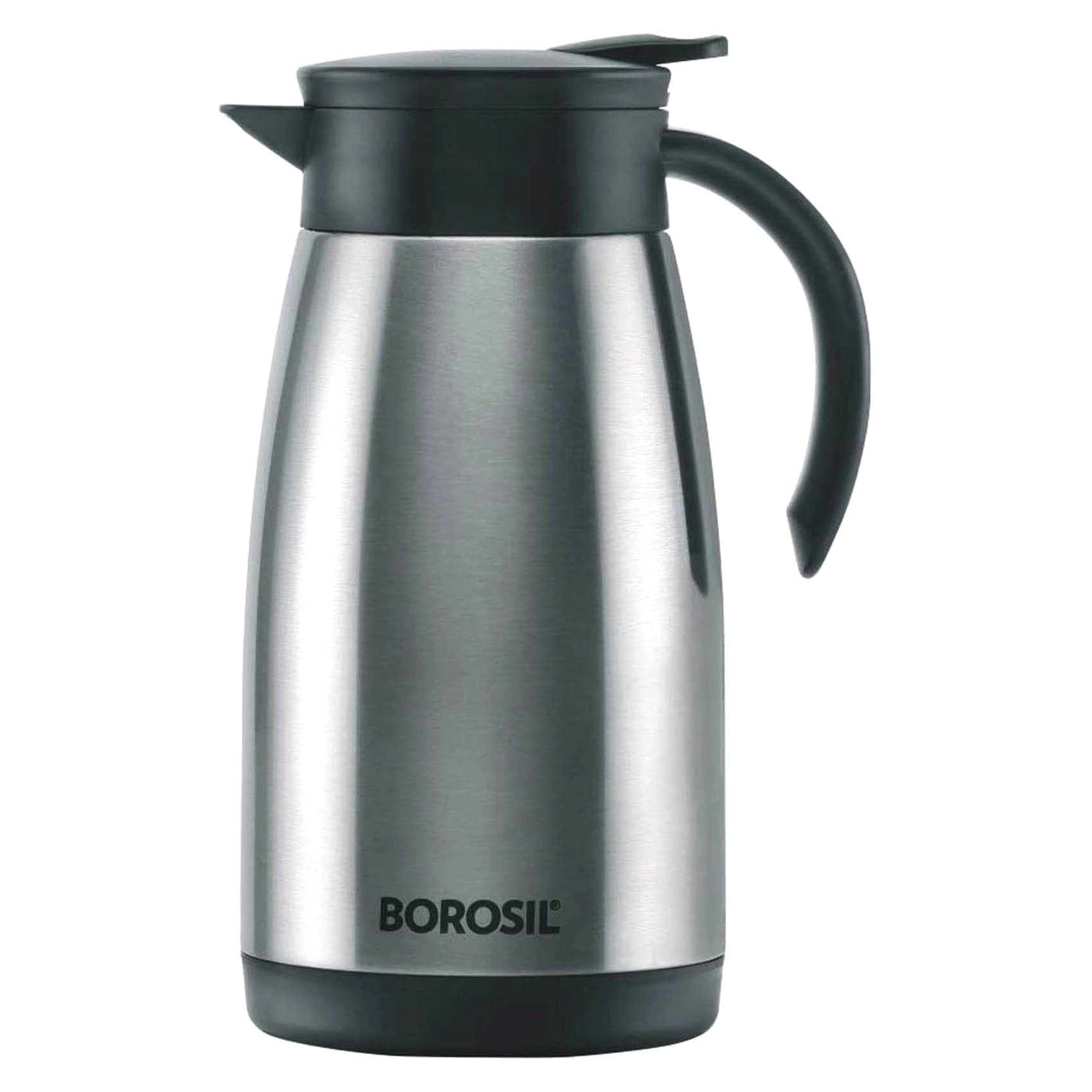BOROSIL Vacuum Teapot - Stainless Steel 1L
