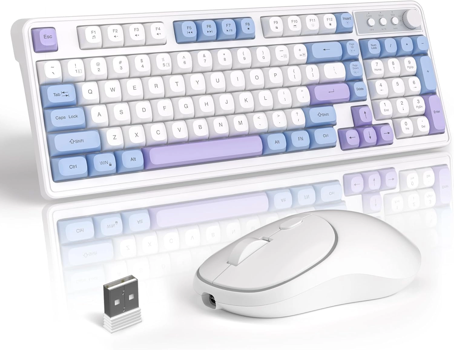 Wireless Gaming Keyboard and Mouse Combo V560 - Wireless