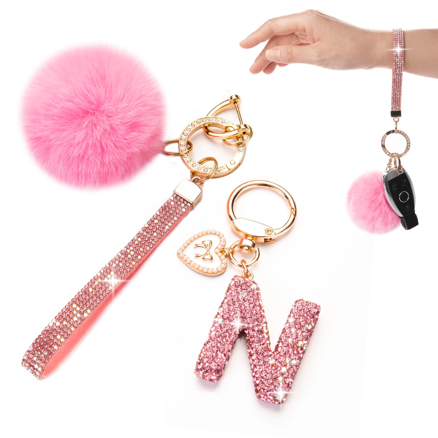 Initial Keychain - Letter