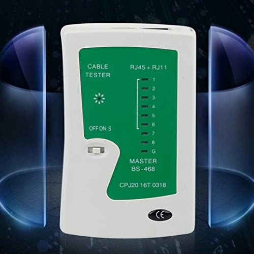 Portable professional network cable tester - RJ45 RJ11 RJ12 CAT5 U