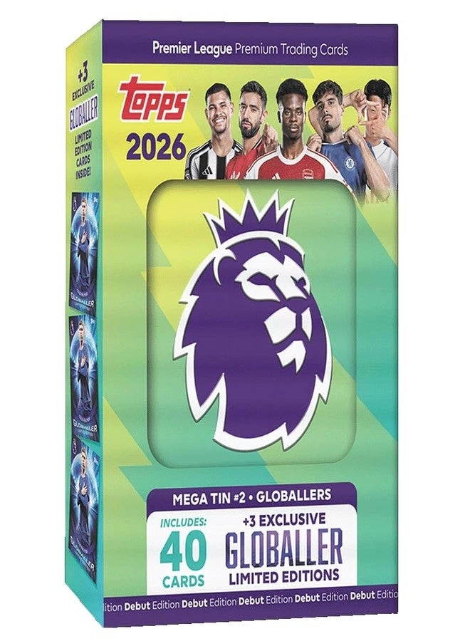Topps Premier League 2026 - Debut Edition Mega Tin 2