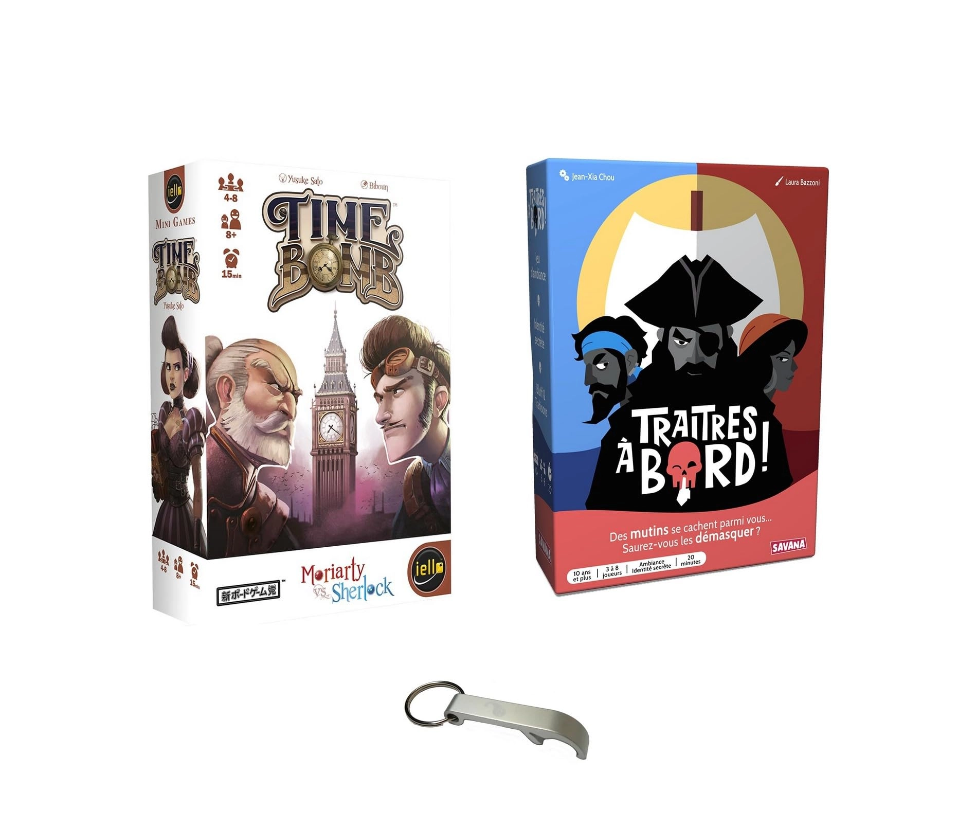 Blumie Shop Time Bomb - French + Traitor on Board + Bottle Opener