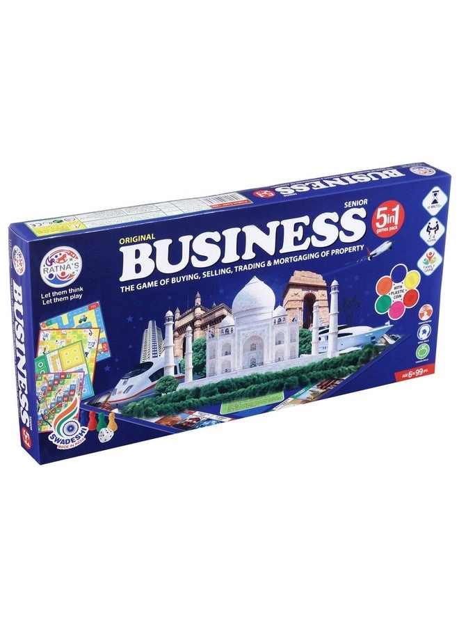 Little Business + Ludo + Snakes & Ladders + Car Rally + Cricket