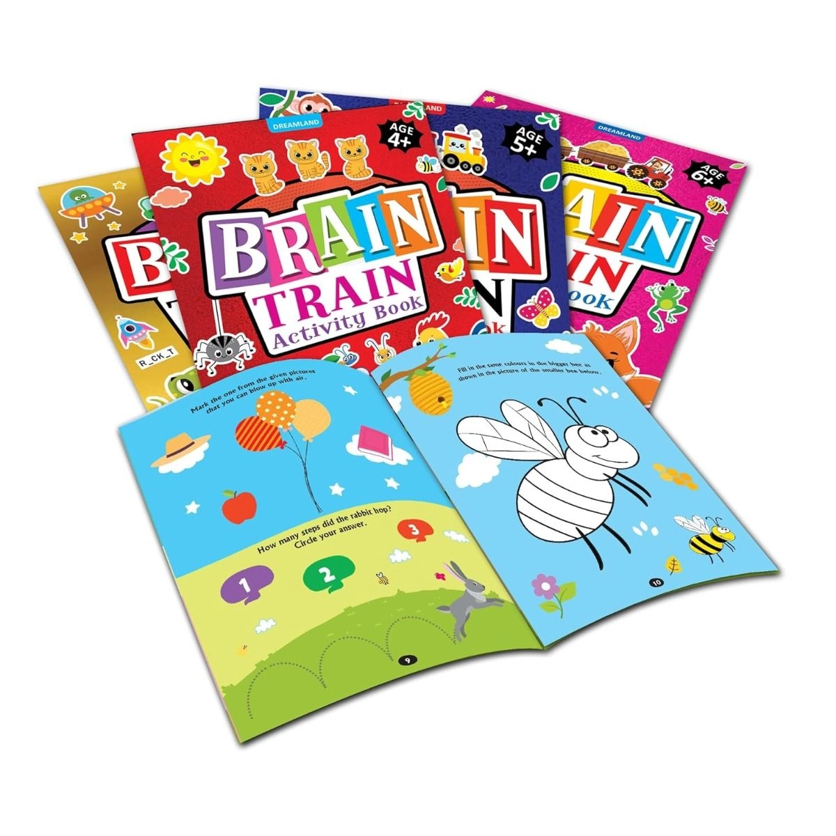 Maths Activity Books Pack - Ages 4-6
