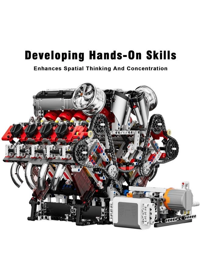 V8 Engine - 2718 pcs for ages 14+