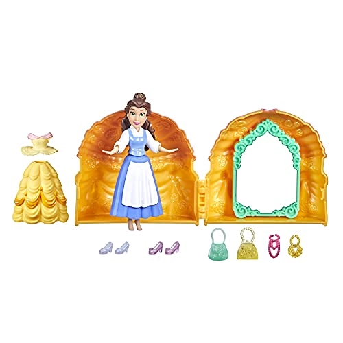 Belle Mini Doll Playset - 3.3-inch Plastic Secret Styles Ages 4+