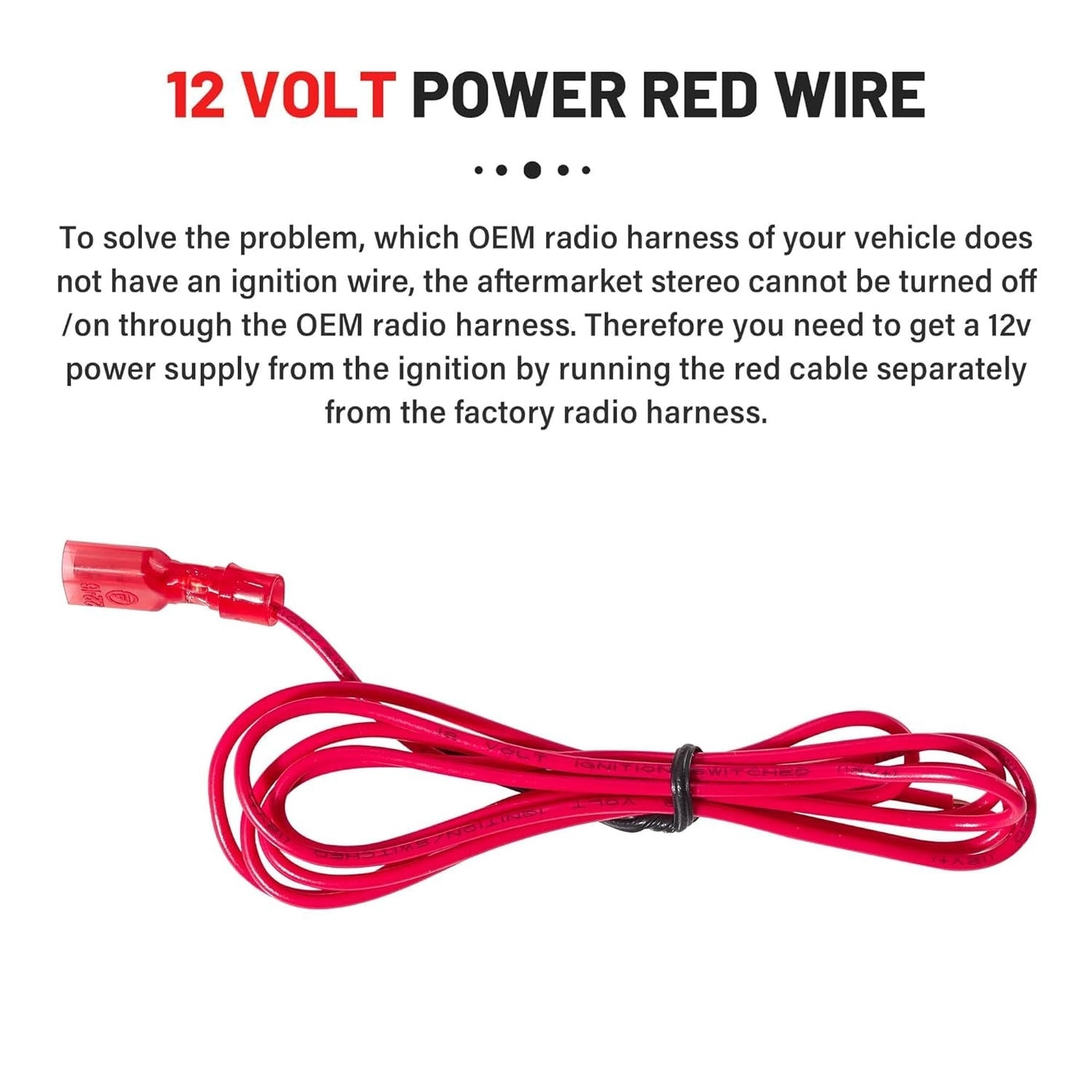 Radio Wiring Harness - 2006-2013 GM GMC Sierra Chevy Impala Buick Cadillac