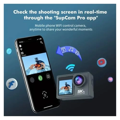 5K portable action camera - 5K 30FPS