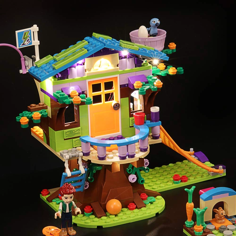 Led Lighting Kit for Mia's Tree House - Compatible with Lego 41335
