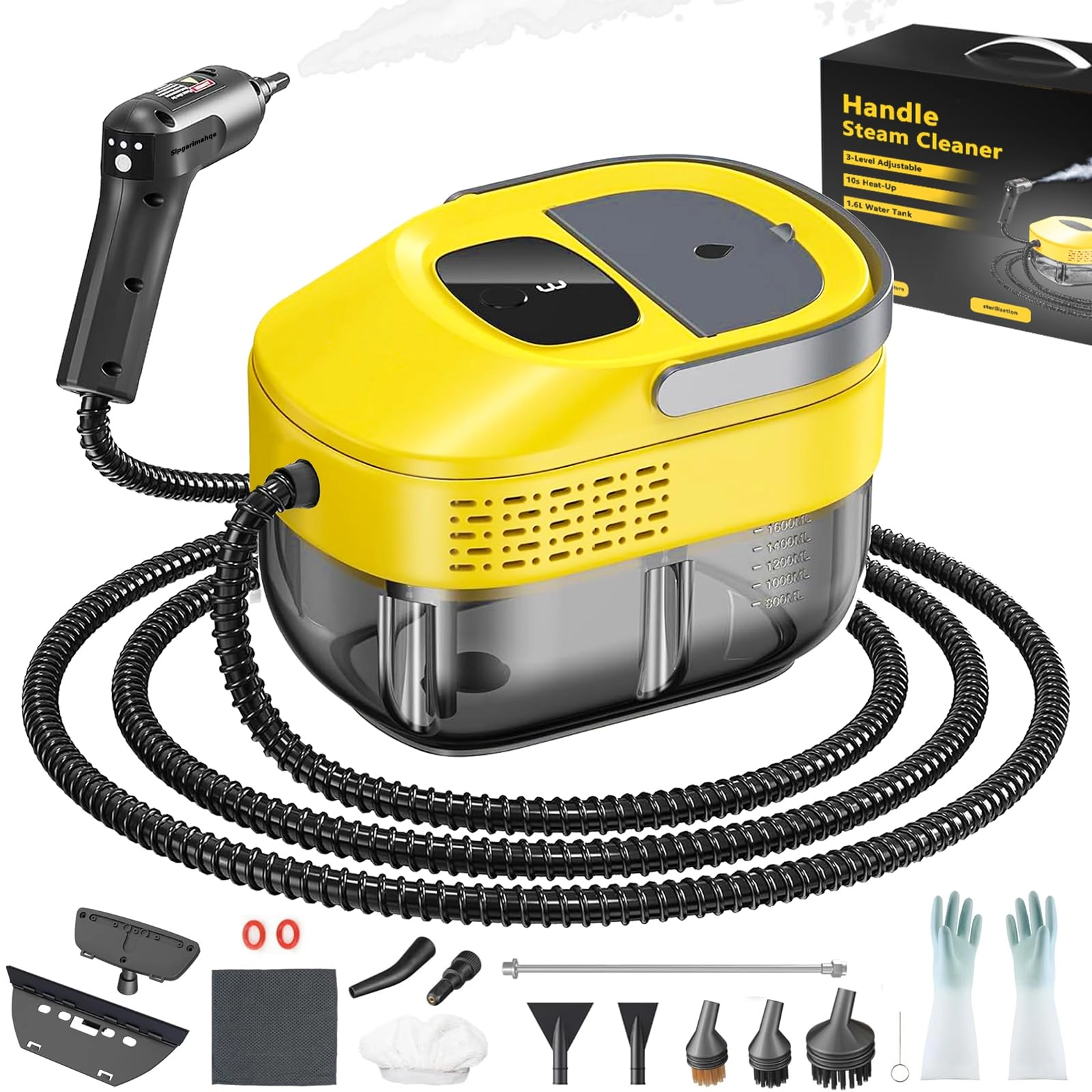Handheld Steam Cleaner - 3.5BAR 1600ML