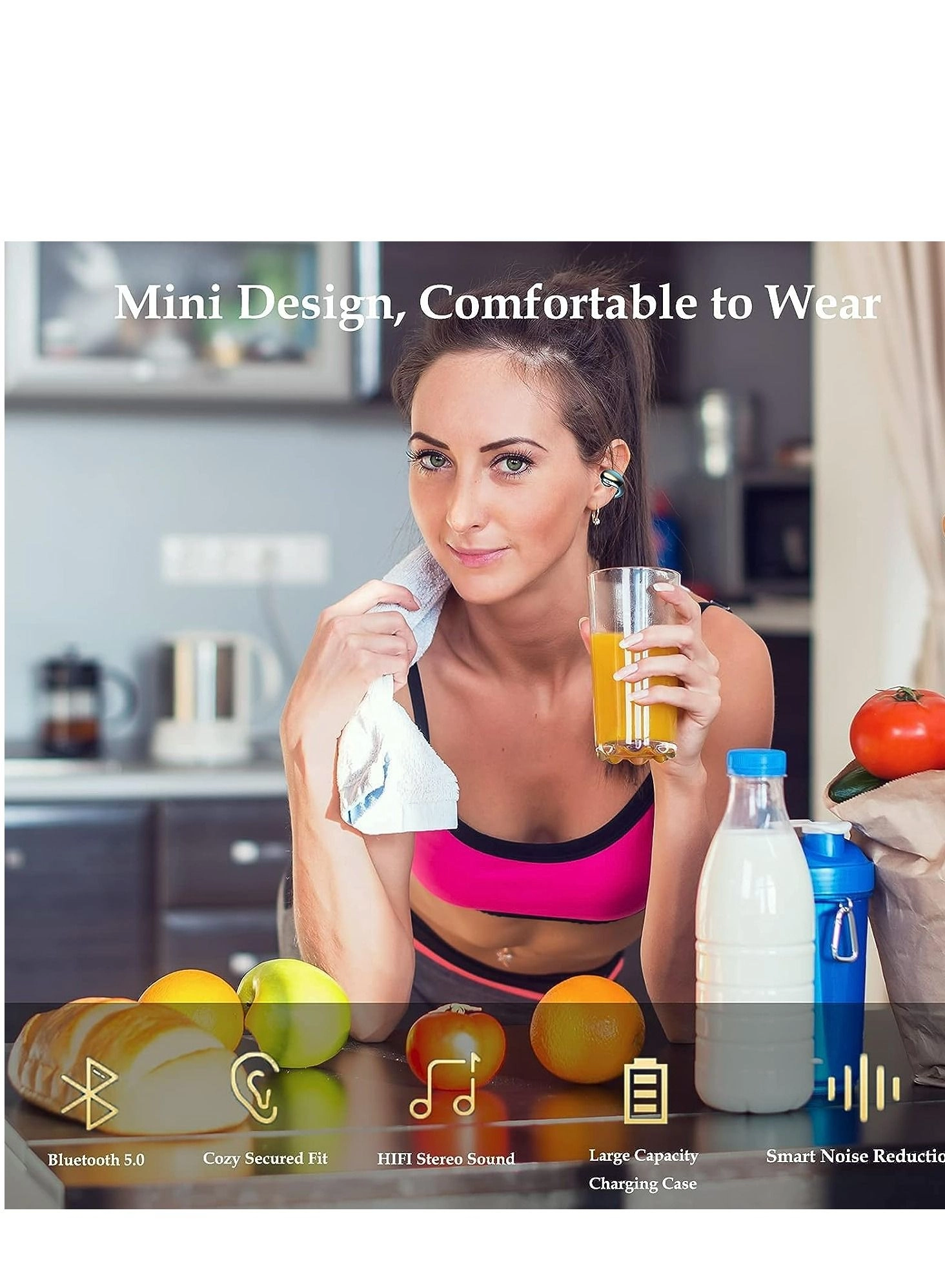 Bone Conduction Headphones Wireless Headphone