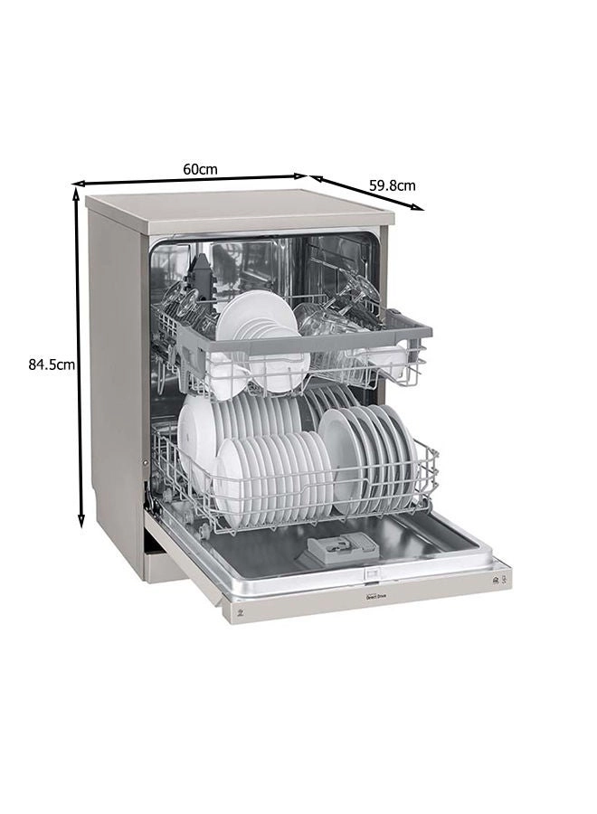 QuadWash DFB512FW Freestanding