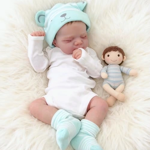 Reborn Baby Doll - 19 inch 48 cm Vinyl Silicone Ages 3+
