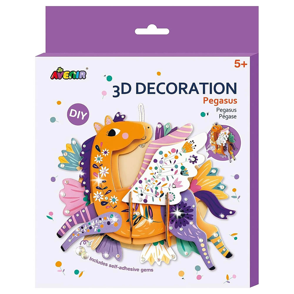 3D Decoration Kit - Pegasus