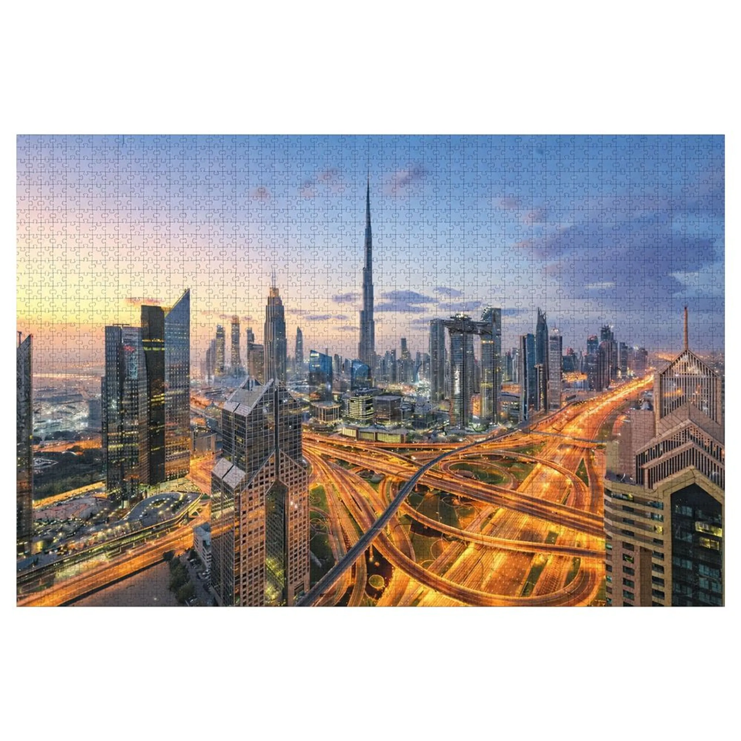 Dubai Skyline Puzzle (622-12001745_5) - 1000 pcs