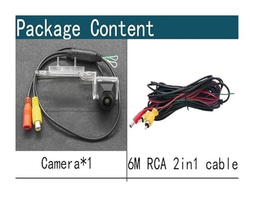Reverse car rear view camera - Night vision Wired 720 x 540 pixels