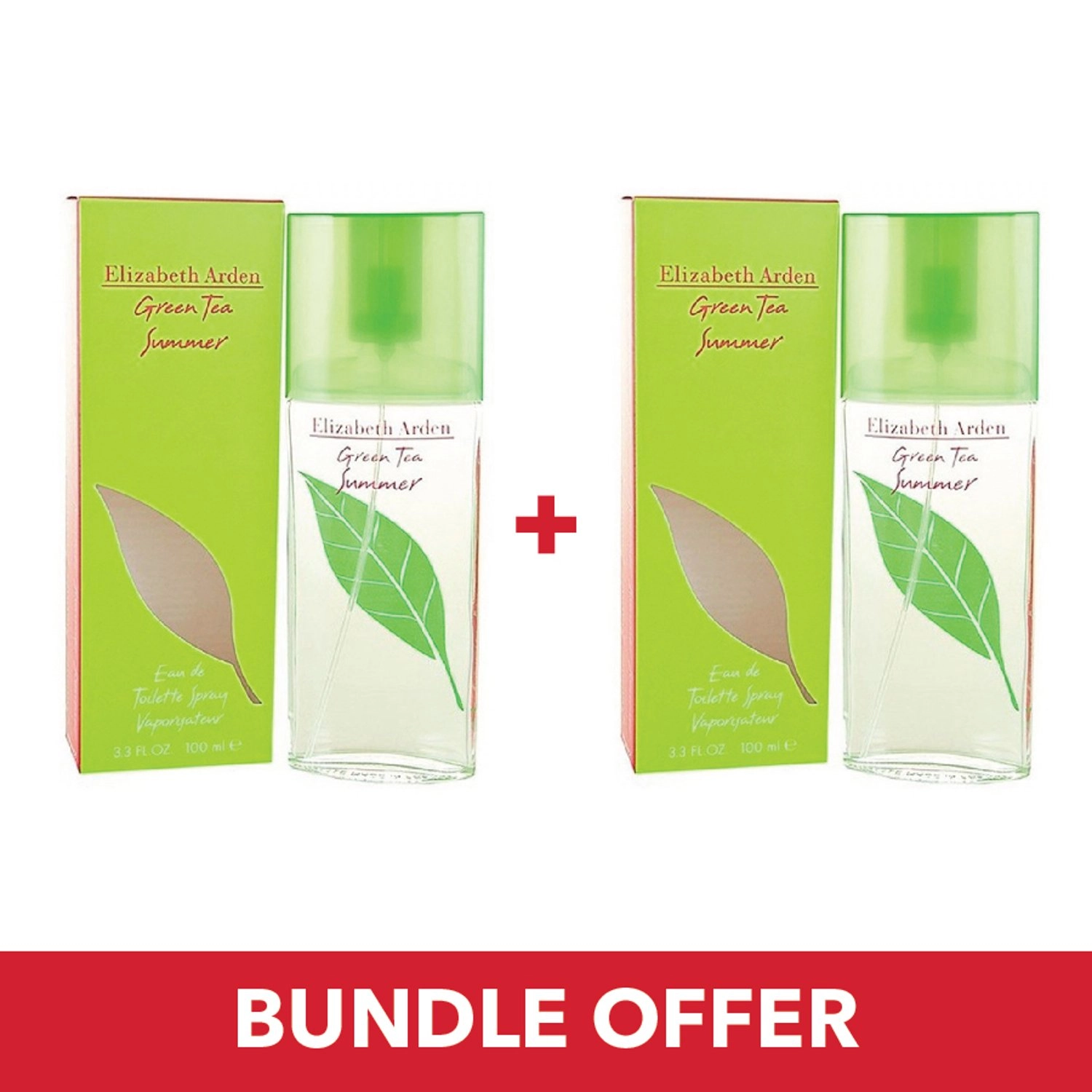 Elizabeth Arden Green Tea Summer Eau de Toilette 100 ml Bundle