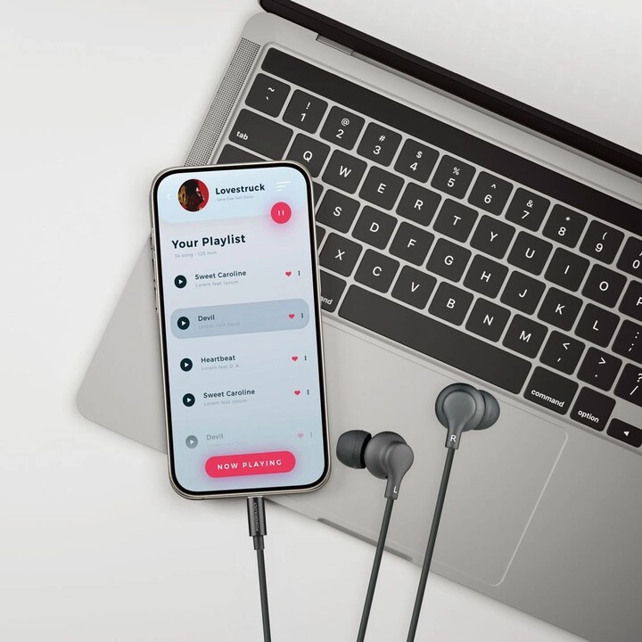 USB-C In-Ear Stereo Earphones Wired Earphone