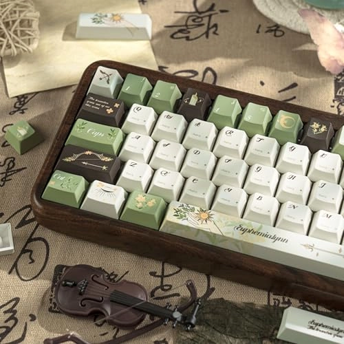 Rainbow Color Keycaps - QWERTY Keyboard (only keycaps)