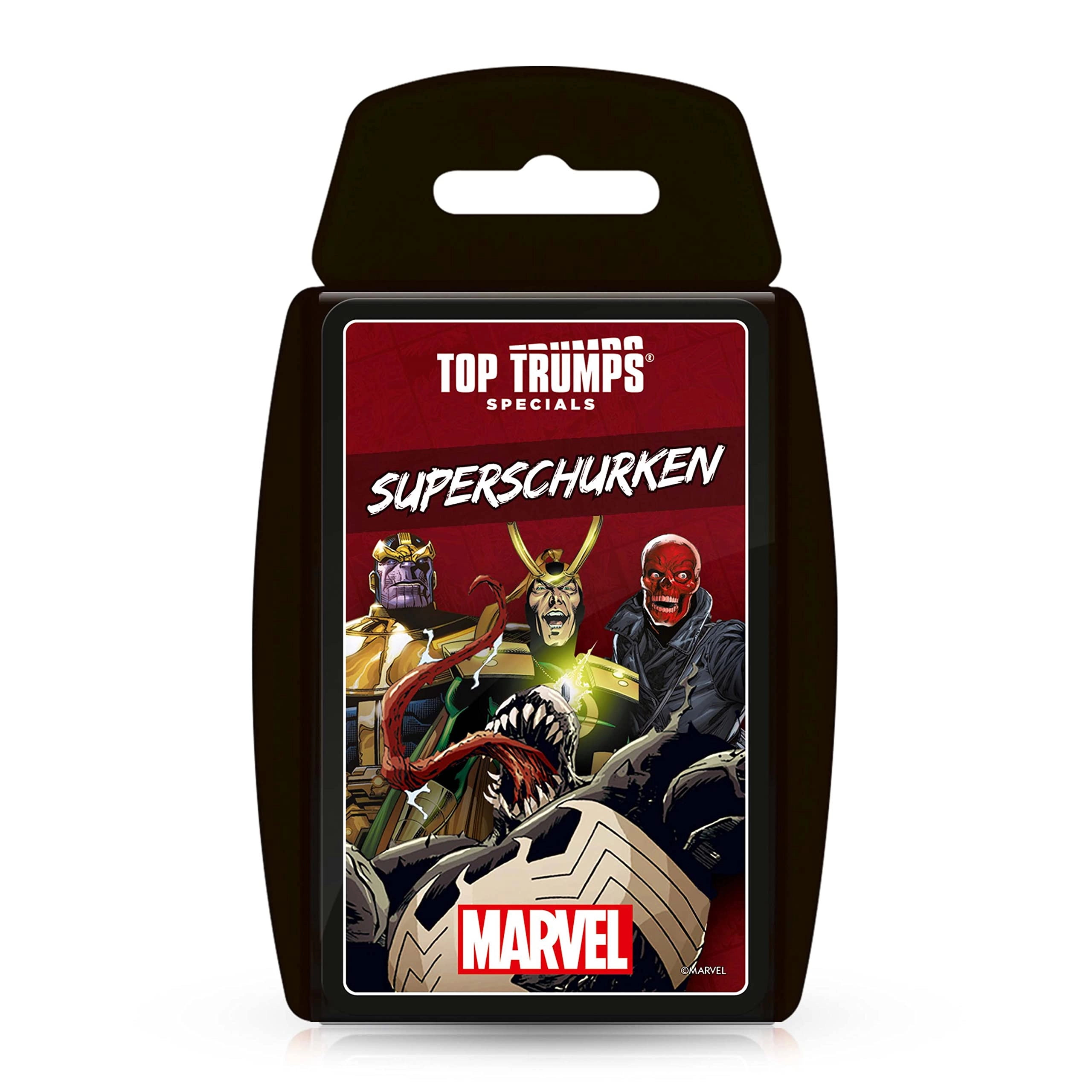 Winning Moves TOP Trumps Marvel Super Villains - Card Game (German)