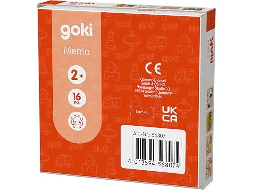 Memory Game, The Farm II Motor Activity Development - 3 years and up 16 pieces