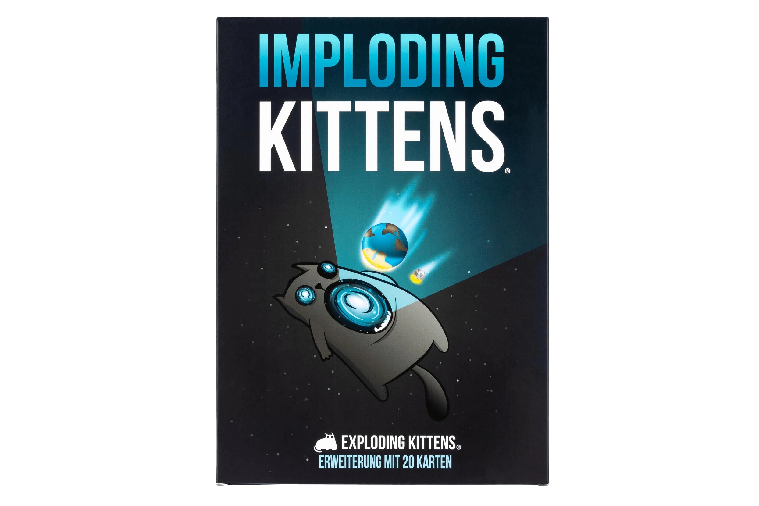 Asmodee Exploding Kittens: Imploding Kittens - Card Game (German)