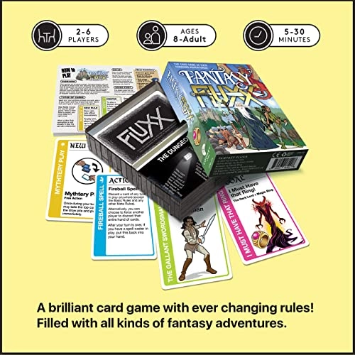 Fantasy Fluxx - Card Game