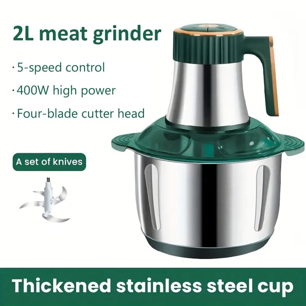 Electric Meat Grinder - 2L