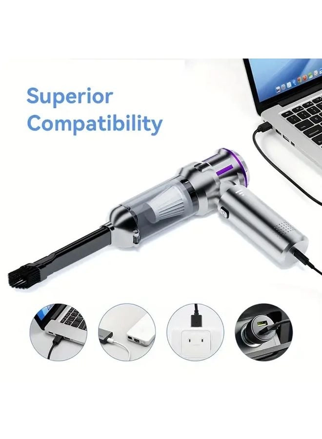 4-in-1 Wireless Handheld Vacuum Cleaner - 2000mAh