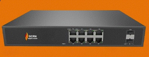 BORN ELEGANT CREATIONS BC2108PE2GF-130W 8-ports